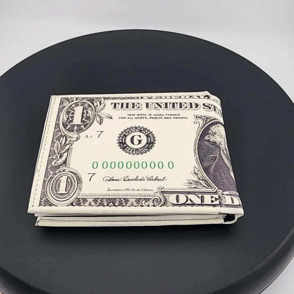 Milano Art Wallet with Dollar Design
